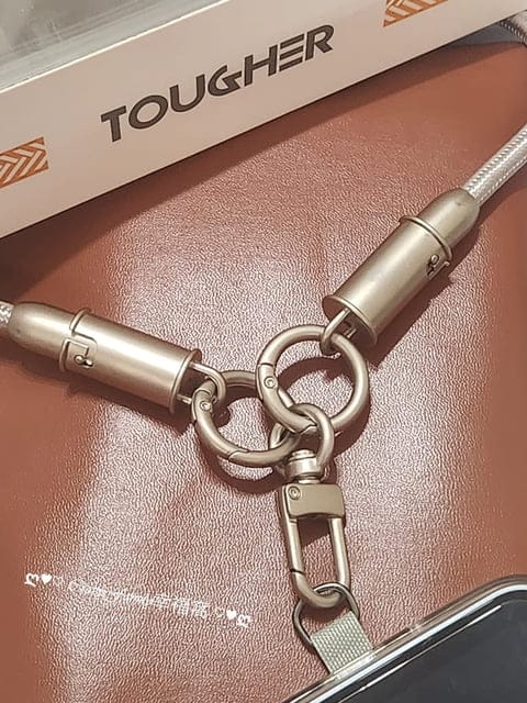簡約時尚多功能TOUGHER 編織掛繩急速充電線 - 第4張圖 簡約時尚多功能TOUGHER 編織掛繩急速充電線