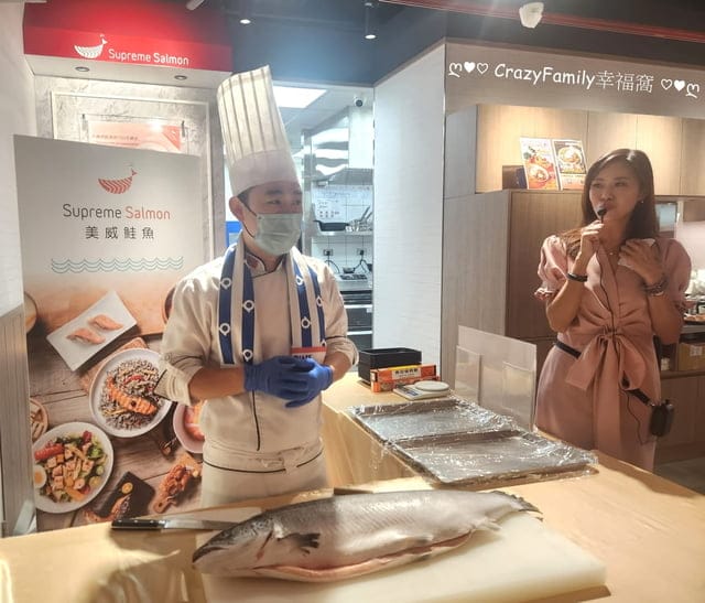 Supereme Salmon 美威鮭魚 DREAM PLAZA時代門市 慶開幕
